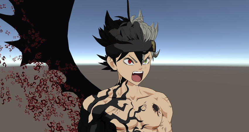 Black Asta in Unity